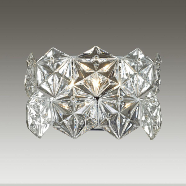 Купить Odeon Light 4923/2W MODERN ODL22 325 хром/прозрачный/стекло Бра E14 2*40W TALERTI