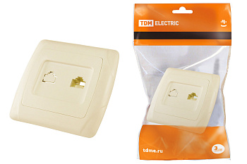 TDM Розетка компьютерная RJ45  сл. кость "Онега" SQ1805-0051