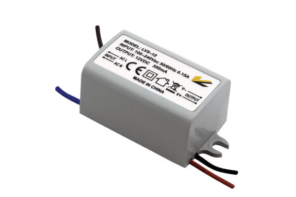 SWG Блок Питания для ленты IP 67 пластик 5 W, 12V LV-5-12