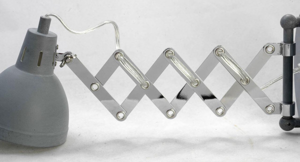 Купить Lussole LOFT Металл Серый / хром Металл Светильник настенный E14 40W LSP-8050