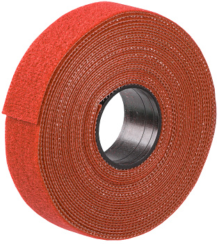 IEK Хомут-липучка ХКл 16мм красный (5м/ролл) UHL11-16-5M-K04