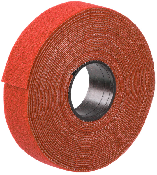 IEK Хомут-липучка ХКл 16мм красный (5м/ролл) UHL11-16-5M-K04