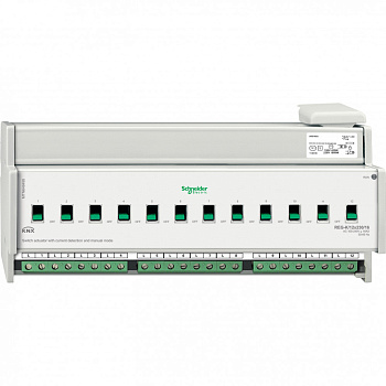 SE Merten KNX Актор для выключателя REG-K/12х230/16 с ручным управлением MTN648495