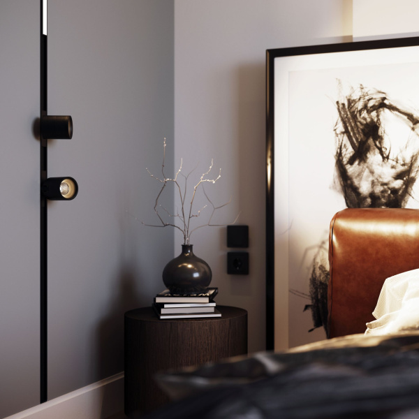 Купить Arlight Трек встраиваемый MAG-TRACK-2538-F-3000 (BK) (IP20 Металл, 3 года) 033245