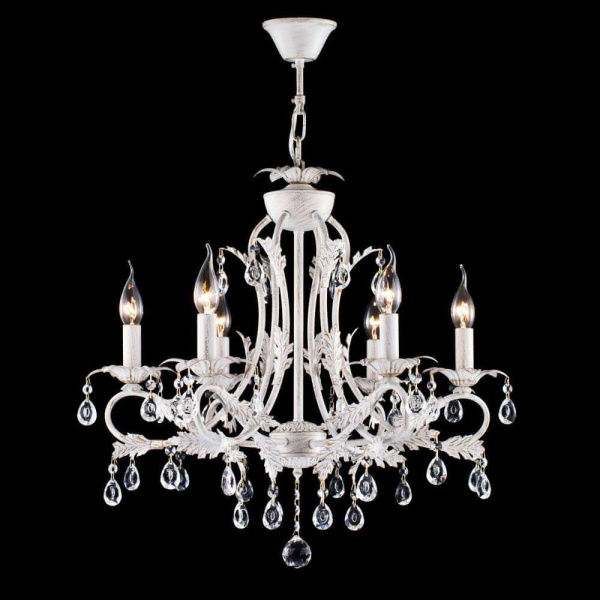 Купить Freya Floristic Dezi Белый с Золотом Люстра E14 60W FR3040-PL-06-WG