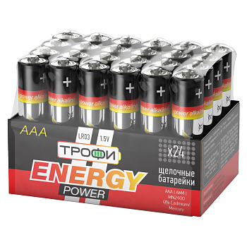 Трофи Элемент питания  Трофи LR03-24 bulk Б0035375