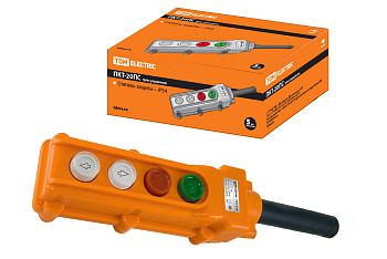 TDM Пульт управления ПКТ-20ПС, кнопки Пуск с фиксацией, Стоп, вверх, вниз, IP54 SQ0706-0007