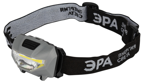 ЭРА Фонарь налобный светодиодный GA-505 Блэкджек аккумуляторный мощный яркий 3 режима