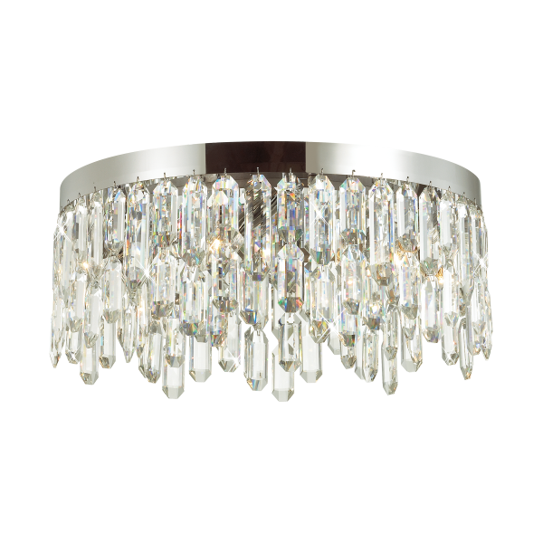 Купить Odeon Light 4985/6C HALL ODL22 383 хром/хрусталь Люстра потолочная E14 6*40W DAKISA