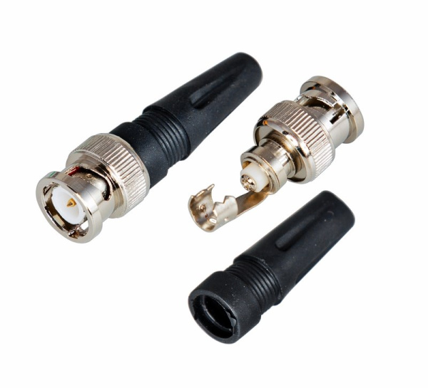 Разъем штекер BNC под винт с колпачком Rexant 05-3071