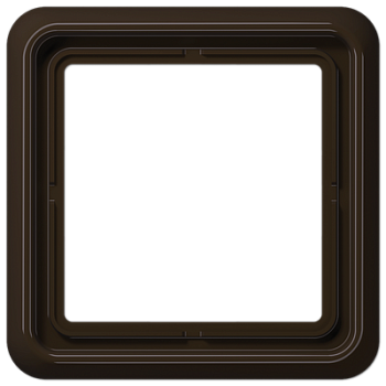 JUNG CD Коричневая Рамка 1-ая ударопрочная CD581WUBR