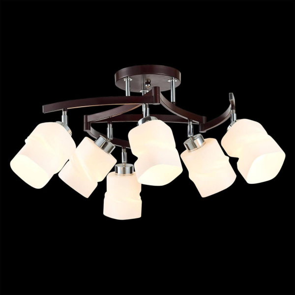 Купить Citilux CL126162 Берта Хром+Венге Люстра