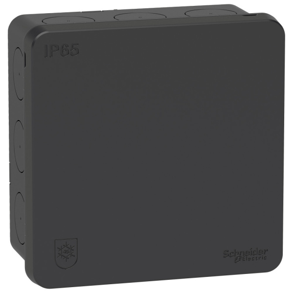 SE КОРОБКА MUREVA IP65 87х87 (77х77) АНТРАЦ IMT35336