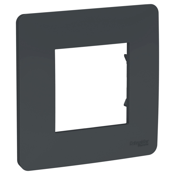 SE Unica Studio Антрацит Рамка 1-ная NU200254