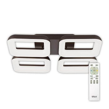 Citilux CL225245R Паркер Кофе Светильник LED Люстра с пультом