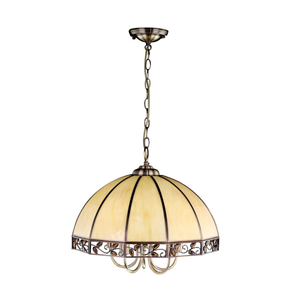 Citilux CL440251 Шербург-2 Беж.+Янтарн. Светильник Люстра