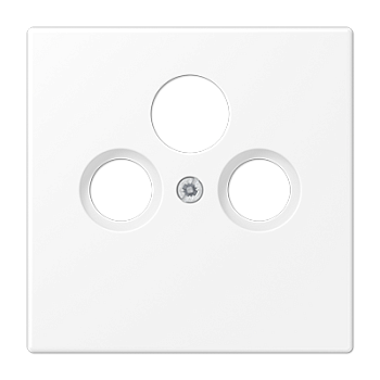 JUNG LS 990 Белый матовый Kрышка для TV-FM-SAT розеток LS990SATWWM