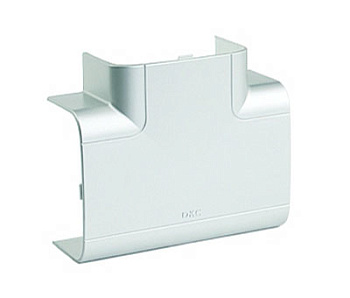 DKC Тройник 140х50 мм, цвет серый металлик