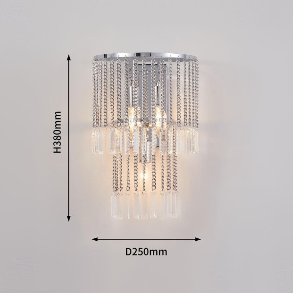 Купить Favourite Бра D250*W155*H400/ 3*E14*40W, excluded 2924-3W