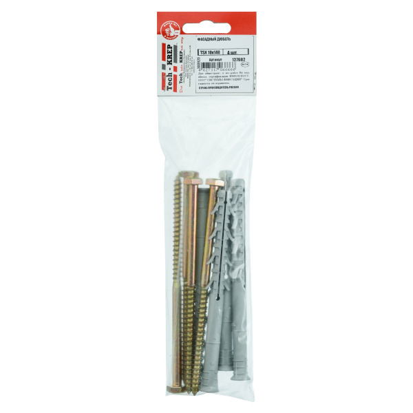 Tech-Krep Фасадный дюбель TSX 10х135(140)  (4 шт)- пакет 127602
