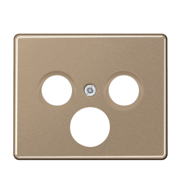 JUNG SL 500 Бронза Накладка TV-SAT-FM розетки SL561SATGB