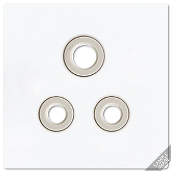 JUNG Накладка розетки алюминий A3171-5ALPL