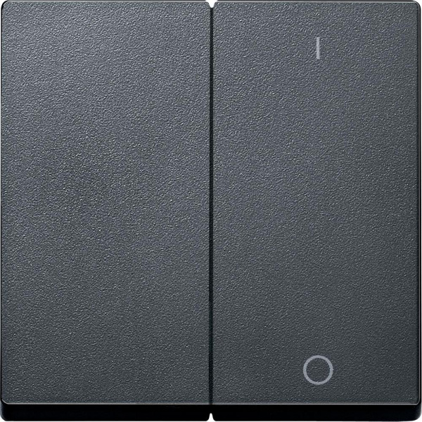 Купить SE Merten SM Антрацит Две клавиши с пиктограммой «вкл» и «откл» MTN312014