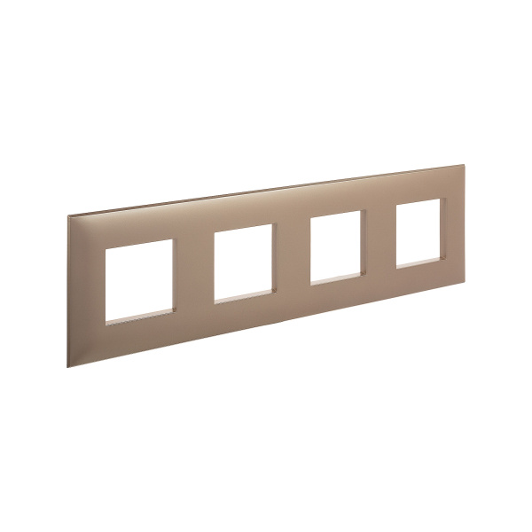 Купить DKC Рамка "Avanti", "Кремовый жемчуг", 4 поста (8 мод.)