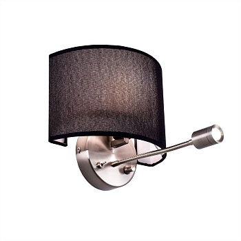 Citilux CL704305 Декарт Круг Хром.Мат+Черн. Светильник Наст.