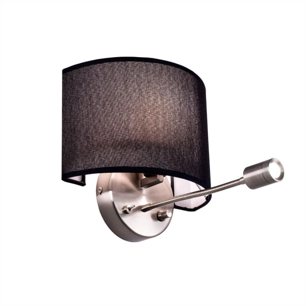 Citilux CL704305 Декарт Круг Хром.Мат+Черн. Светильник Наст.