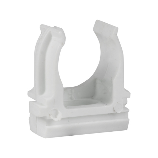 EKF PROxima Крепеж-клипса для труб белая d20мм (10шт)