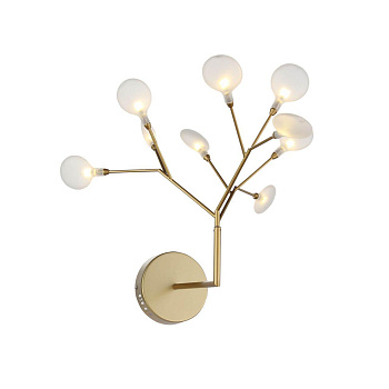 ST LUCE SL411.221.09 Бра  Золото/Белый G4 9*1,5W