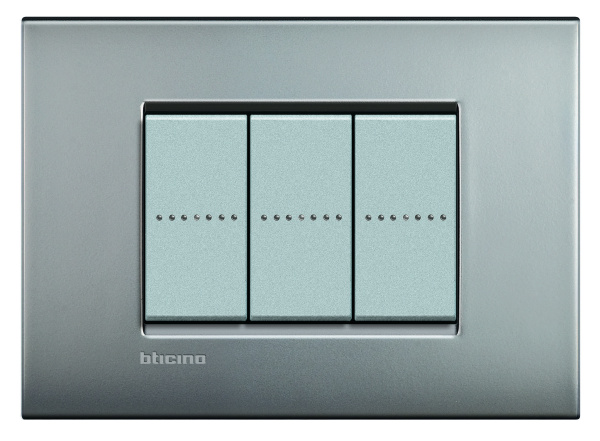 Купить BT LL Матовый никель Рамка AIR 3 мод LNC4803NK