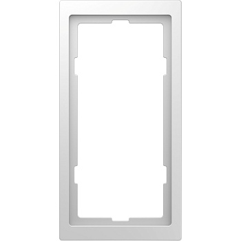 SE Merten D-Life Белый Лотос Рамка 2-ая для розетки для бритья MTN4025-6535