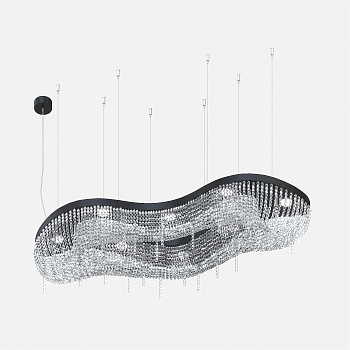 Svetholl Классические люстры (Классика 2 На бусинах) L2300 B740 H240 Лампы: 15 х Е27 ISCLX1-240740-230040E2715