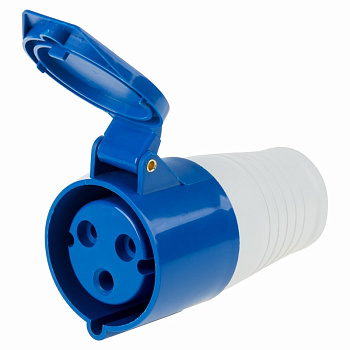 Розетка 223 переносная 2Р+РЕ 32А 220В IP44 Rexant 11-8921