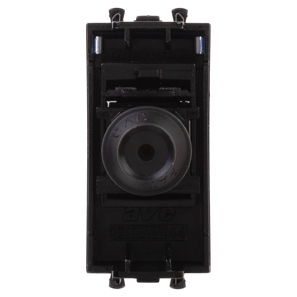 Купить DKC Розетка TV одиночная модульная, "Avanti", "Черный квадрат", 1 модуль