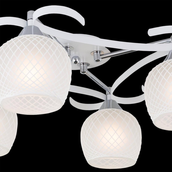 Купить Citilux CL171141 Сюзи Белая+Хром Светильник Люстра