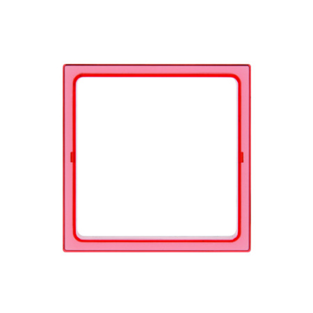 Simon 27 Play Красная прозрачный Вставка декоративная для рамок с вырезом под декор 2700670-110