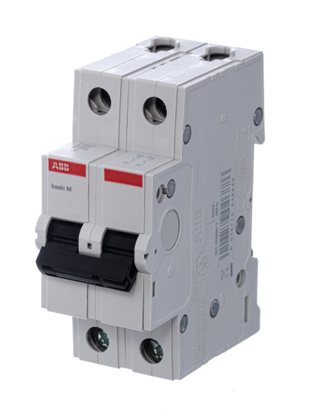ABB Выключатель автоматический 2P, 40A, C, 4,5кА, BMS412C40 2CDS642041R0404 ABB Выключатель автоматический 2P, 40A, C, 4,5кА, BMS412C40 2CDS642041R0404