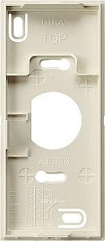 Gira Монтажная пластина для квартирной видеостанции накладного монтажа 851001