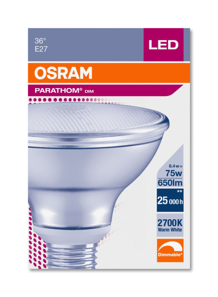 Купить Osram Лампа LED E27 8Вт 220-230В 2700К 4058075813236