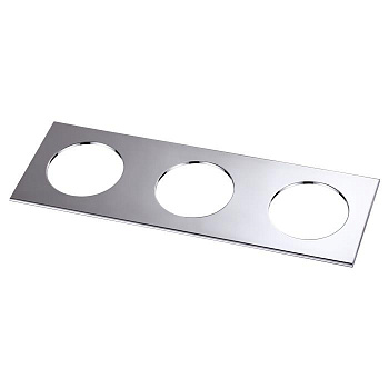 Novotech 358251 NT19 086 хром Рамка декоративная к артикулам 357585-357587, 357589, 357909-357910, 370639-370