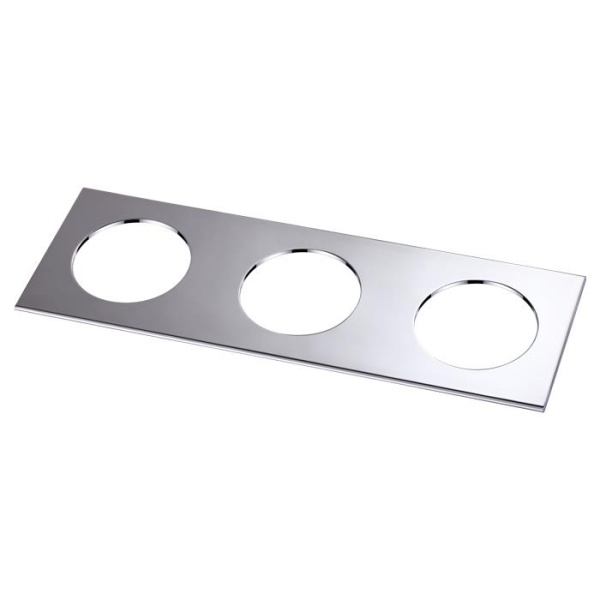 Novotech 358251 NT19 086 хром Рамка декоративная к артикулам 357585-357587, 357589, 357909-357910, 370639-370