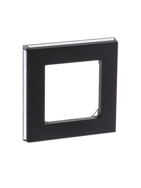 Купить ABB EPJ Levit антрацит / дымчатый чёрный Рамка 1 пост 2CHH015010A6063