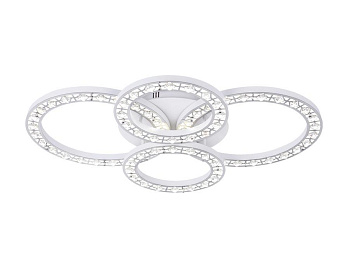 Ambrella Потолочный светодиодный светильник с пультом FA163 WH белый 120W 800*600*120 (ПДУ РАДИО 2.4)