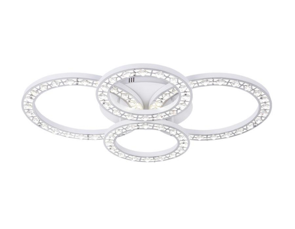 Ambrella Потолочный светодиодный светильник с пультом FA163 WH белый 120W 800*600*120 (ПДУ РАДИО 2.4)