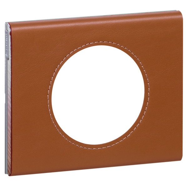 Legrand Celiane2 Кожа карамель Рамка 1-я (2 мод) 069421