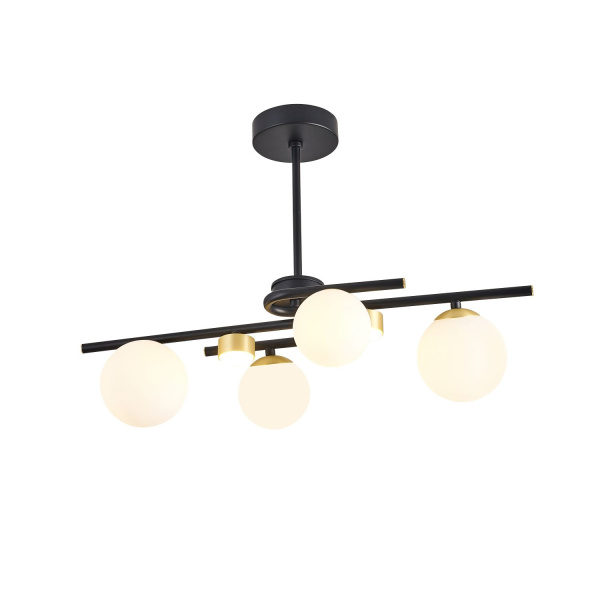 Favourite Потолочная люстра Soffiato L625*W330*H220/420 4*G9*28W, excluded + 2*LED*3W, 660LM, 3000K, included 3048-4P