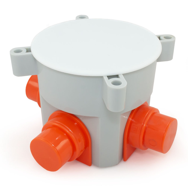 Промрукав Коробка установочная 80-0530 для заливки бетоном безгалогенная (HF) 70х72 (120 шт/кор)